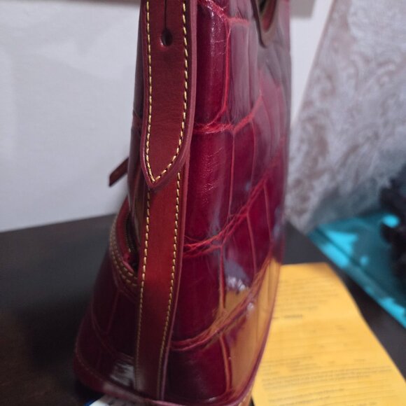 Dooney & Bourke leather zipper shoulder bag - Picture 8 of 16